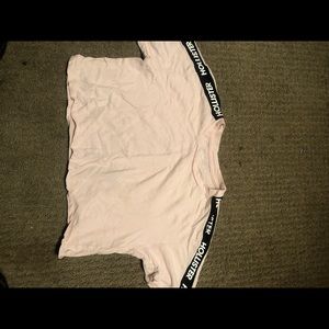 hollister crop top